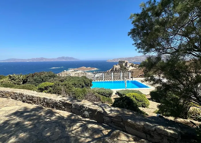 Willa Kallima Luxury In Mykonos Agios Ioannis Diakoftis
