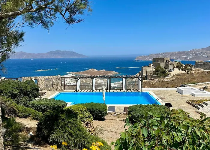 빌라 Kallima Luxury In Mykonos Agios Ioannis Diakoftis